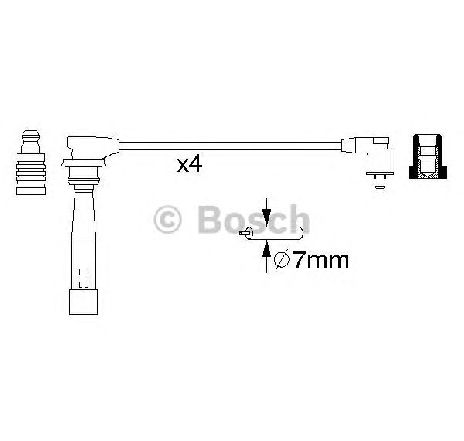 Set cablaj aprinder BOSCH 0 986 356 982</br>Piesa auto pentru Categorii Set cablaj aprinder BOSCH 0 986 356 982</br>Piesa auto pentru Categorii