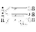 Set cablaj aprinder BOSCH 0 986 356 988