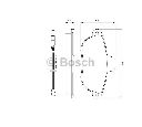 Set placute frana,frana disc BOSCH 0 986 424 415