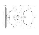 Set placute frana,frana disc BOSCH 0 986 424 460