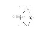 Set placute frana,frana disc BOSCH 0 986 424 533