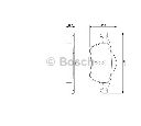 Set placute frana,frana disc BOSCH 0 986 424 539