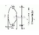 Set placute frana,frana disc BOSCH 0 986 424 582