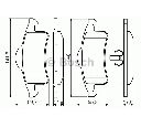 Set placute frana,frana disc BOSCH 0 986 424 665