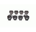 Set placute frana,frana disc BOSCH 0 986 424 690