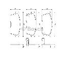 Set placute frana,frana disc BOSCH 0 986 424 695