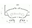 Set placute frana,frana disc BOSCH 0 986 424 786