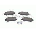 Set placute frana,frana disc BOSCH 0 986 424 801