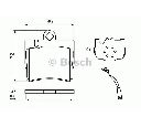 Set placute frana,frana disc BOSCH 0 986 424 830