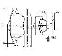 Set placute frana,frana disc BOSCH 0 986 460 937