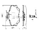 Set placute frana,frana disc BOSCH 0 986 460 977