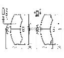 Set placute frana,frana disc BOSCH 0 986 467 411</br>Piesa auto pentru FIAT DUCATO platou / sasiu (290)  1.9 TD