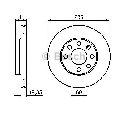 Disc frana BOSCH 0 986 478 192