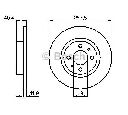 Disc frana BOSCH 0 986 478 343