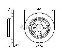 Disc frana BOSCH 0 986 478 426