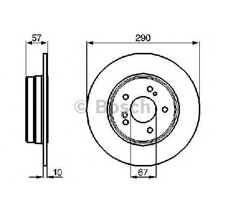 Disc frana BOSCH 0 986 478 446</br>Piesa auto pentru Frana disc Disc frana BOSCH 0 986 478 446</br>Piesa auto pentru Frana disc