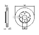 Disc frana BOSCH 0 986 478 493