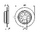 Disc frana BOSCH 0 986 478 495