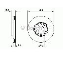 Disc frana BOSCH 0 986 478 546