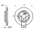 Disc frana BOSCH 0 986 478 606