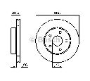 Disc frana BOSCH 0 986 478 772
