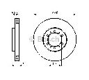 Disc frana BOSCH 0 986 478 844