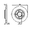 Disc frana BOSCH 0 986 478 869