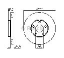 Disc frana BOSCH 0 986 478 872