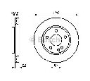 Disc frana BOSCH 0 986 478 875