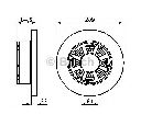 Disc frana BOSCH 0 986 478 886