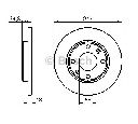 Disc frana BOSCH 0 986 478 887