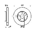 Disc frana BOSCH 0 986 478 893