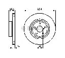 Disc frana BOSCH 0 986 478 977
