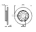Disc frana BOSCH 0 986 478 987