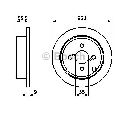 Disc frana BOSCH 0 986 479 086
