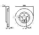 Disc frana BOSCH 0 986 479 096