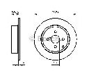 Disc frana BOSCH 0 986 479 149