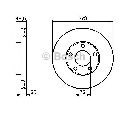 Disc frana BOSCH 0 986 479 179