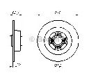 Disc frana BOSCH 0 986 479 196