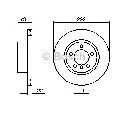 Disc frana BOSCH 0 986 479 214