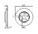 Disc frana BOSCH 0 986 479 234