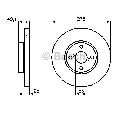 Disc frana BOSCH 0 986 479 245