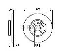 Disc frana BOSCH 0 986 479 261