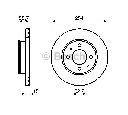 Disc frana BOSCH 0 986 479 264