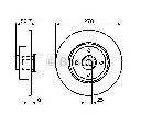 Disc frana BOSCH 0 986 479 274