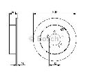 Disc frana BOSCH 0 986 479 318