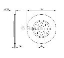 Disc frana BOSCH 0 986 479 402