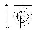 Disc frana BOSCH 0 986 479 451