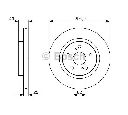 Disc frana BOSCH 0 986 479 559