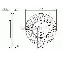 Disc frana BOSCH 0 986 479 643